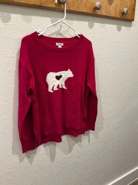 Sundance Hot Pink Cozy Sweater